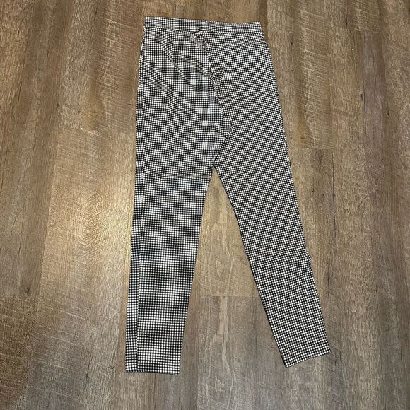 Urban Outfitters Susie High-Waisted Zip-Front Gingham‎ Pants Size 6 - Picture 6 of 6